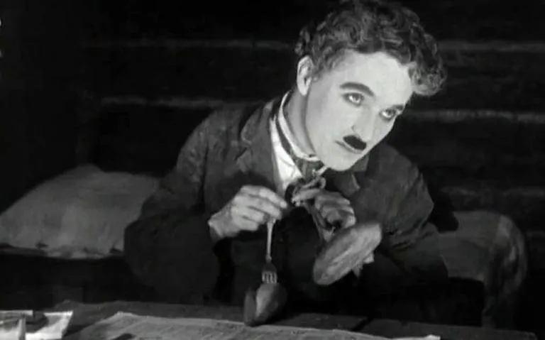 Charles Chaplin, no filme 