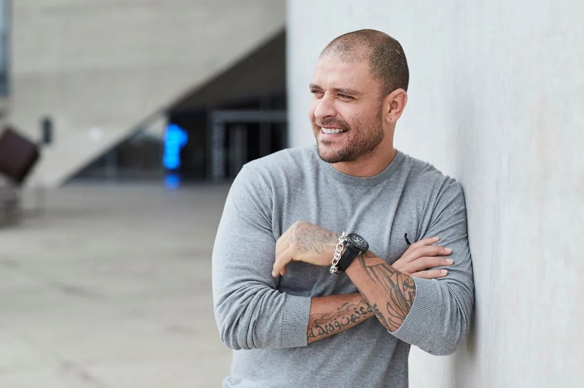 O sambista Diogo Nogueira