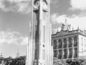 Antiga Coluna da Hora, na Praça do Ferreira, marcou a infância de muitos cearenses