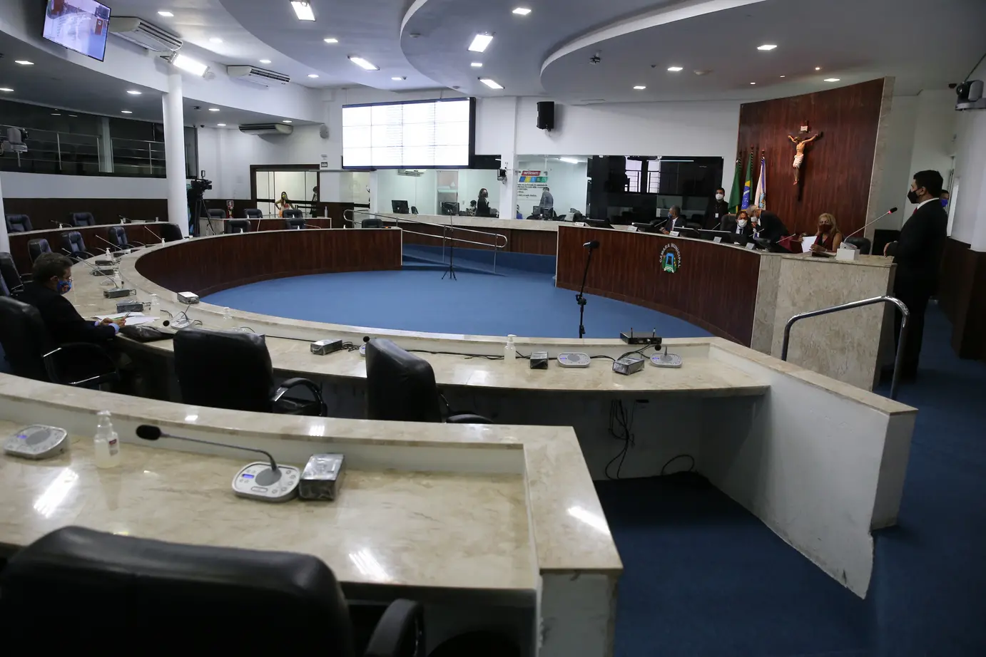 Sessão na Câmara Municipal