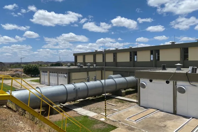 A Estação de Bombeamento pode garantir abastecimento para mais de 4,5 milhões