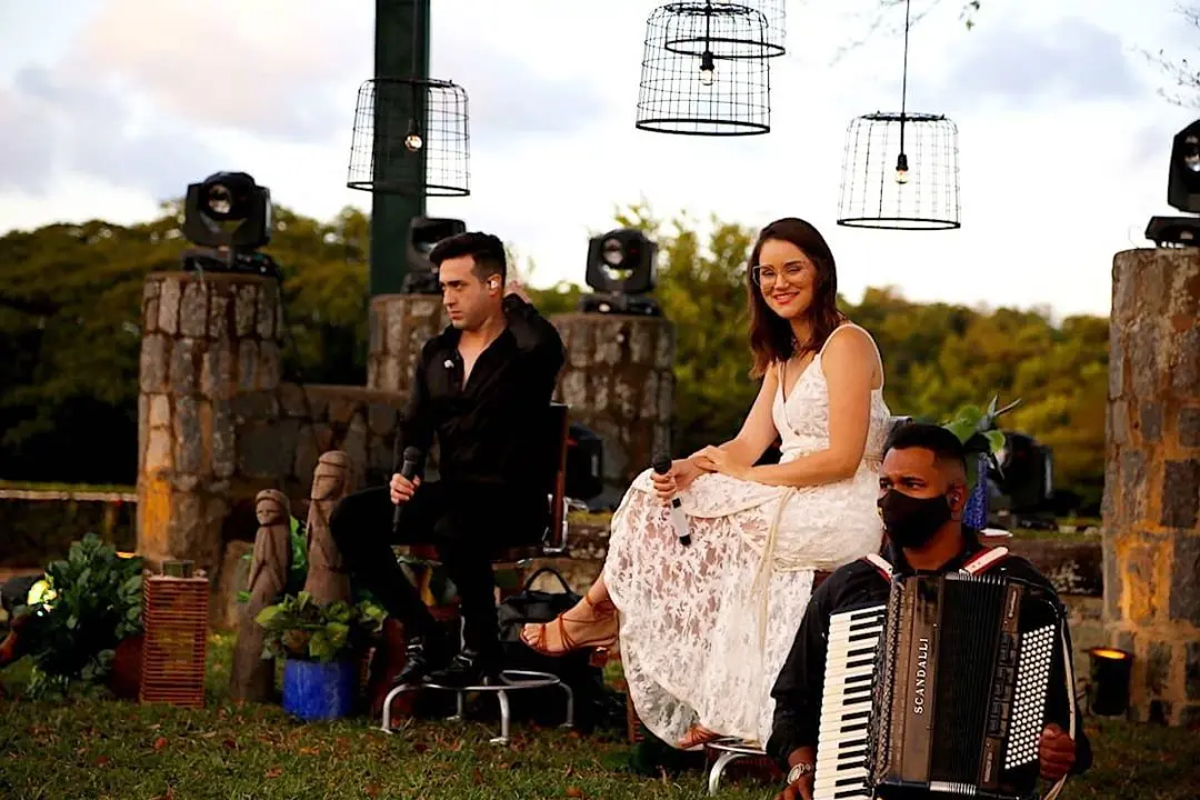 Durante pandemia do coronavírus, cantora chegou a fazer live