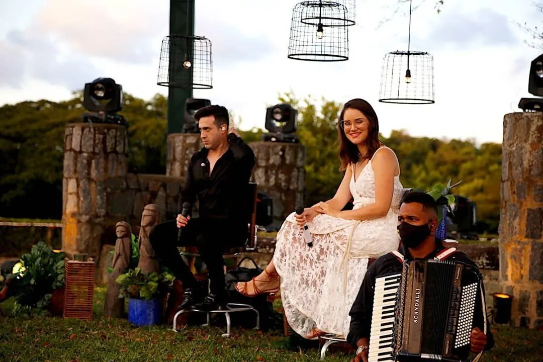 Durante pandemia do coronavírus, cantora chegou a fazer live