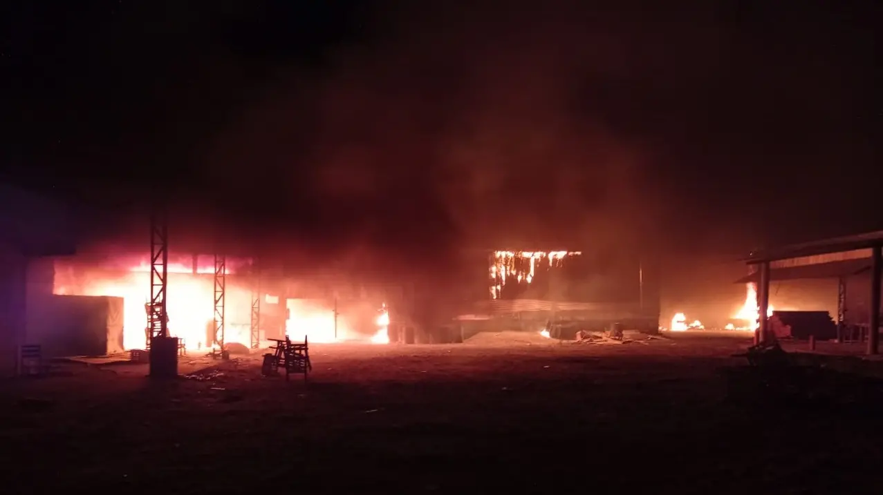 Incêndio em Forquilha