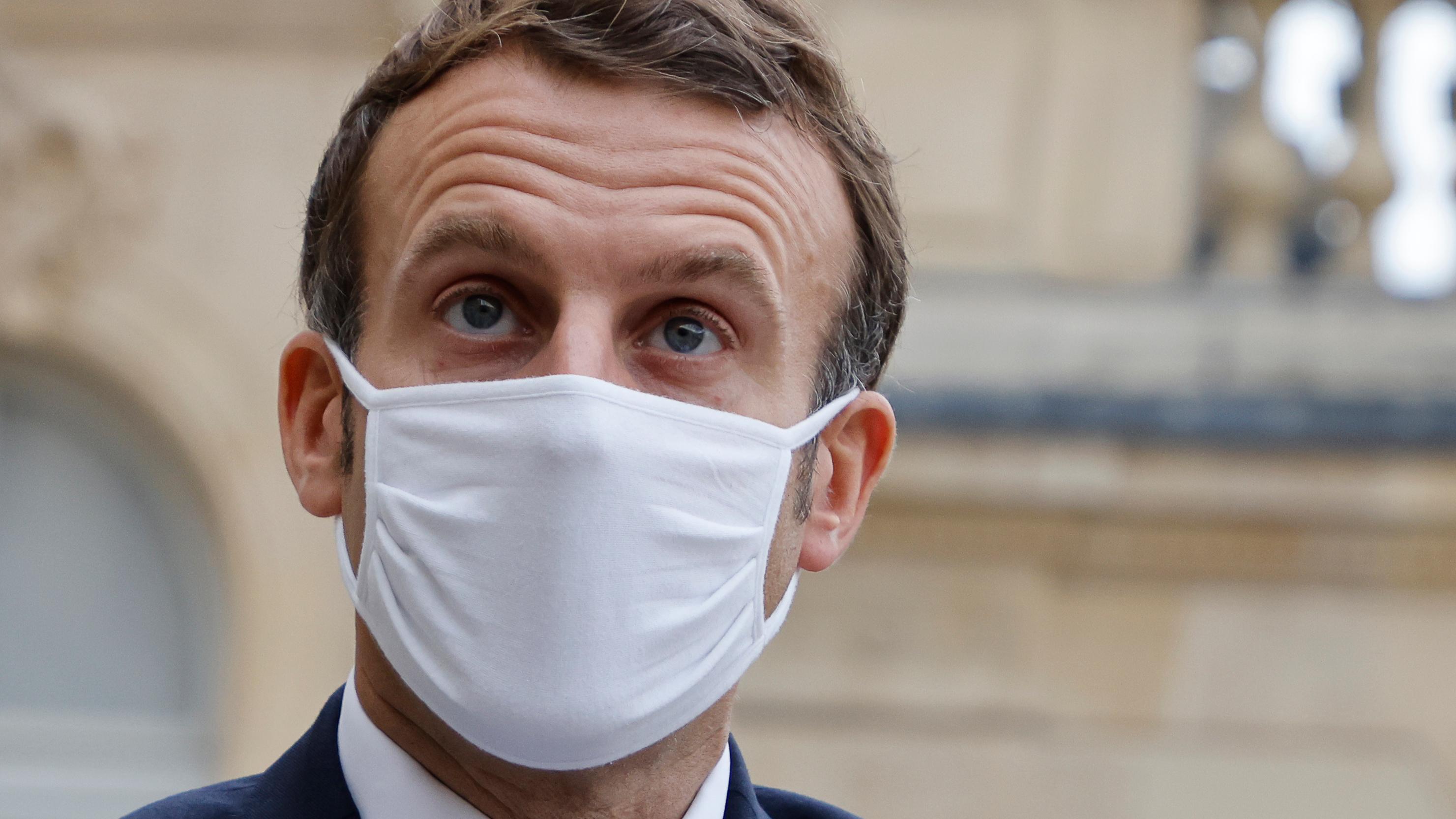 Presidente da França, Emmanuel Macron, anunciou ontem uma nova quarentena nacional devido à disparada dos casos de Covid-19