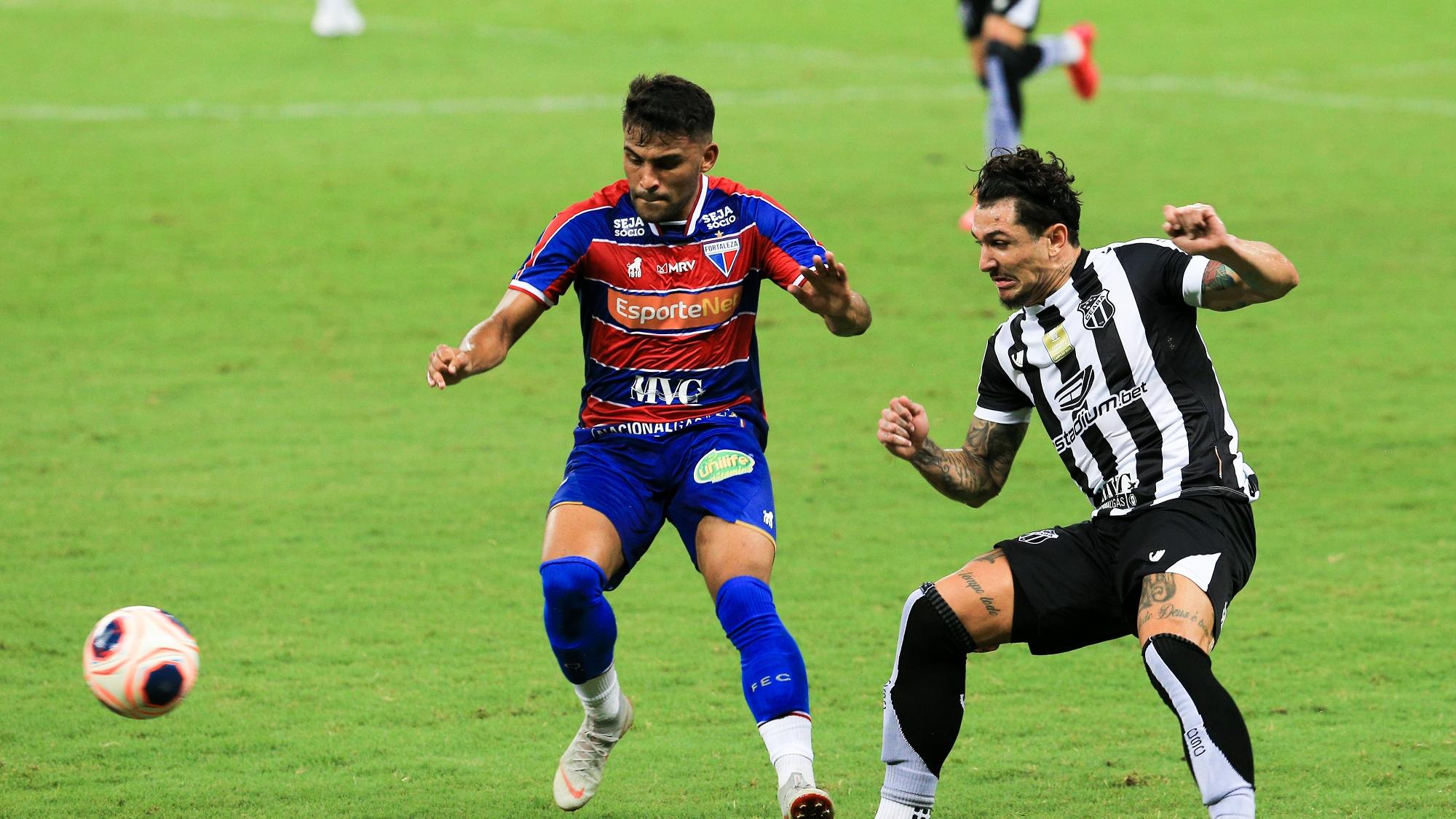 Fortaleza e Ceará mostram formas diferentes de agir com a marcação sob pressão em jogos da Série A