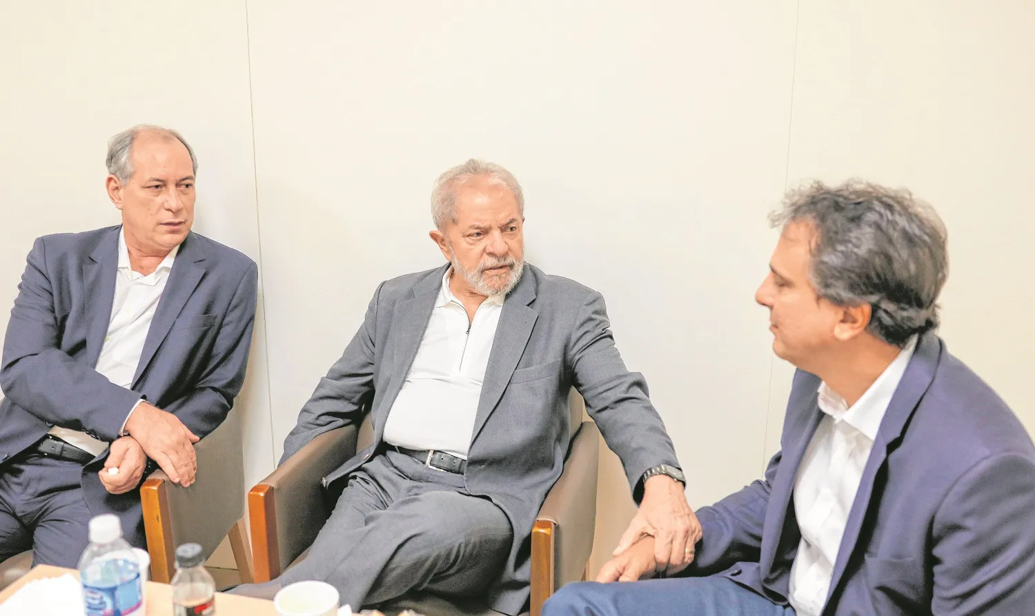 Em 2017, Ciro, Lula e Camilo se encontraram no Hospital Sírio-Libanês, em São Paulo, onde estava internada a ex-primeira-dama Marisa Letícia