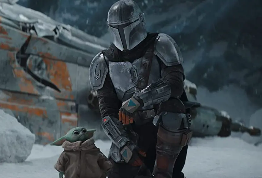 Mando (Pedro Pascal) segue na missão de proteger a criança (popularmente conhecida como bebê Yoda)