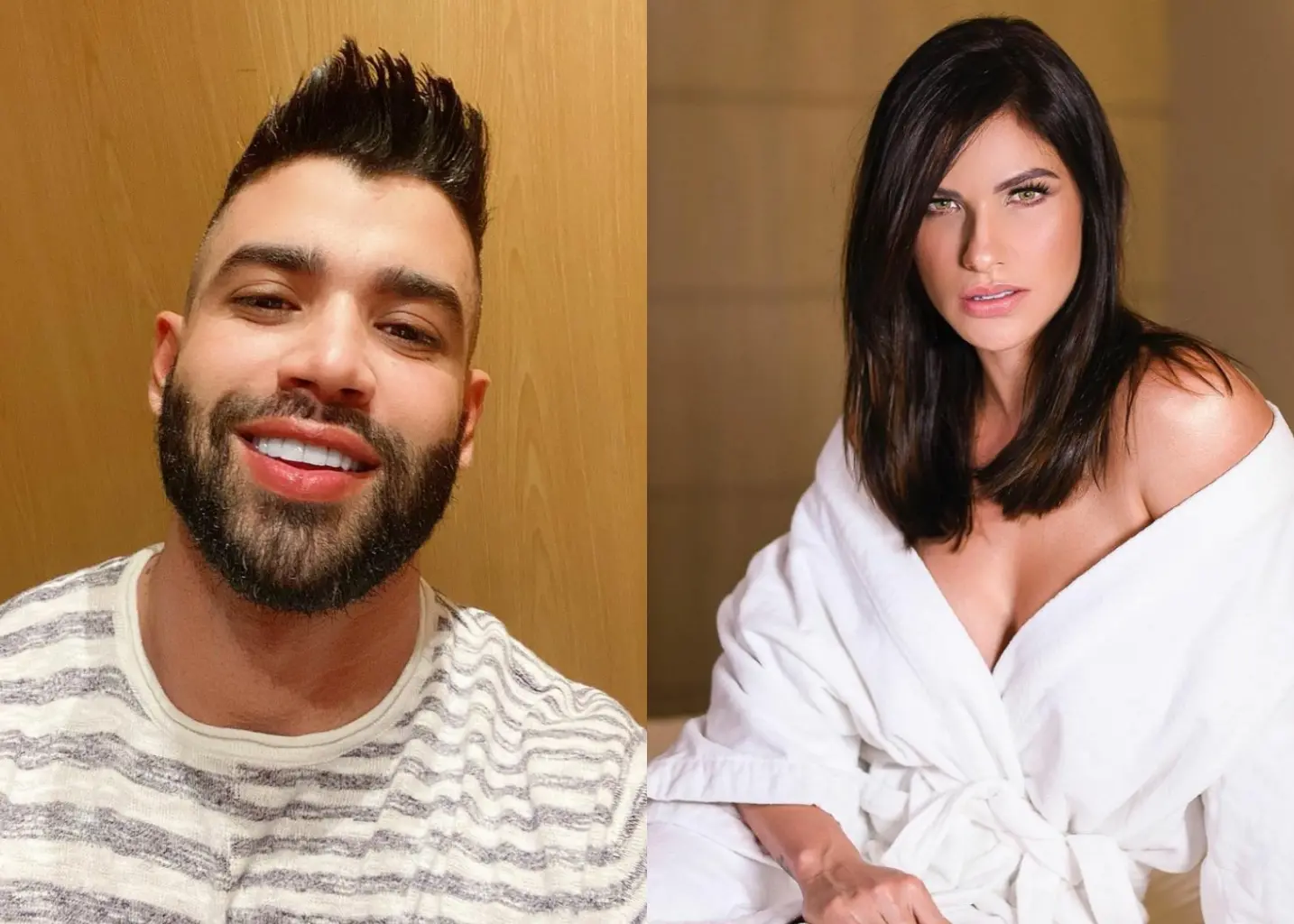 Mesmo com o fim do relacionamento, sertanejo e modelo possuem contato por conta dos filhos