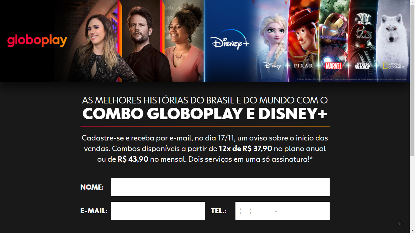 Globoplay e Disney