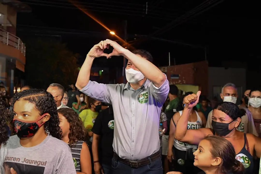 Glêdson em campanha