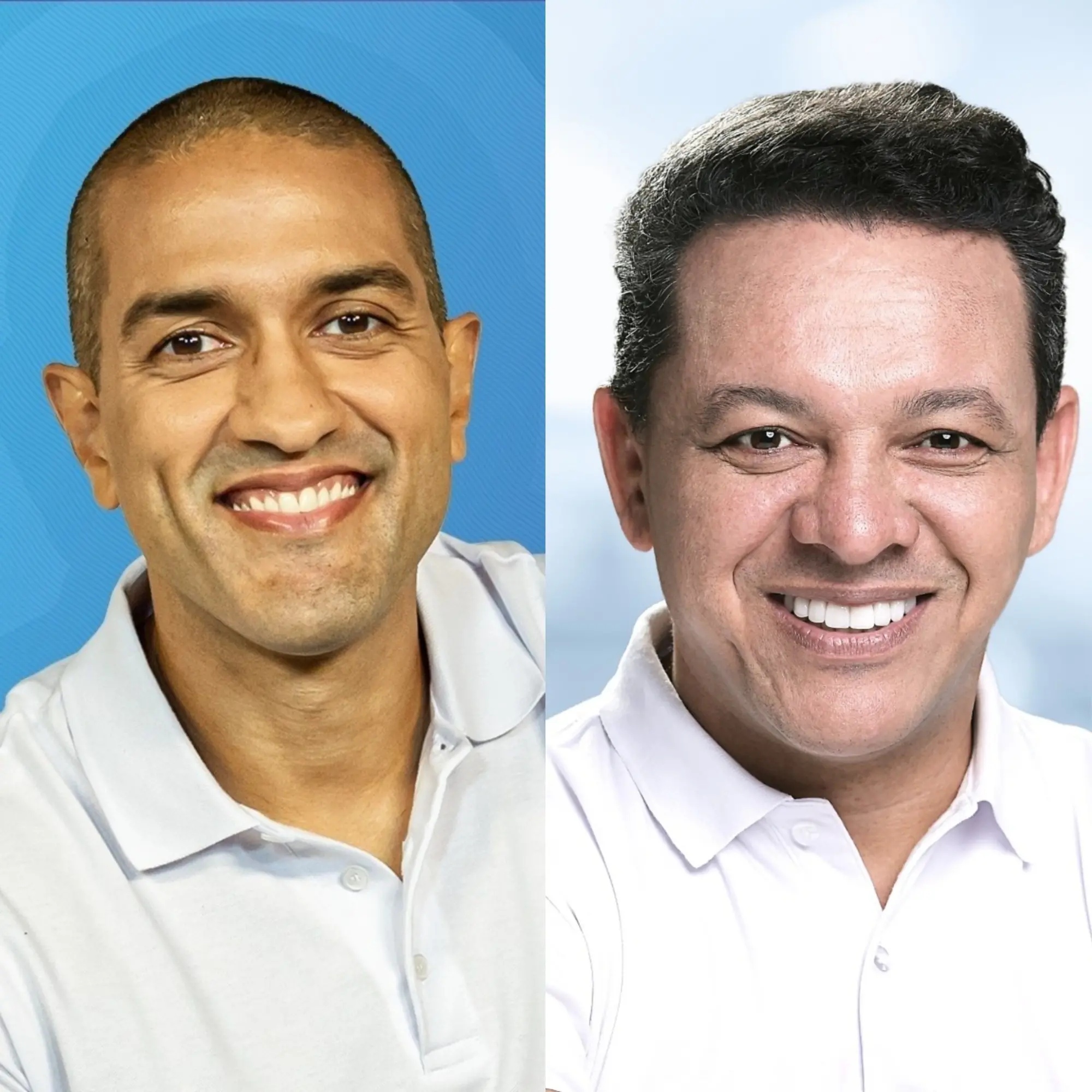 Arthur Henrique (MDB) e Ottaci (Solidariedade)