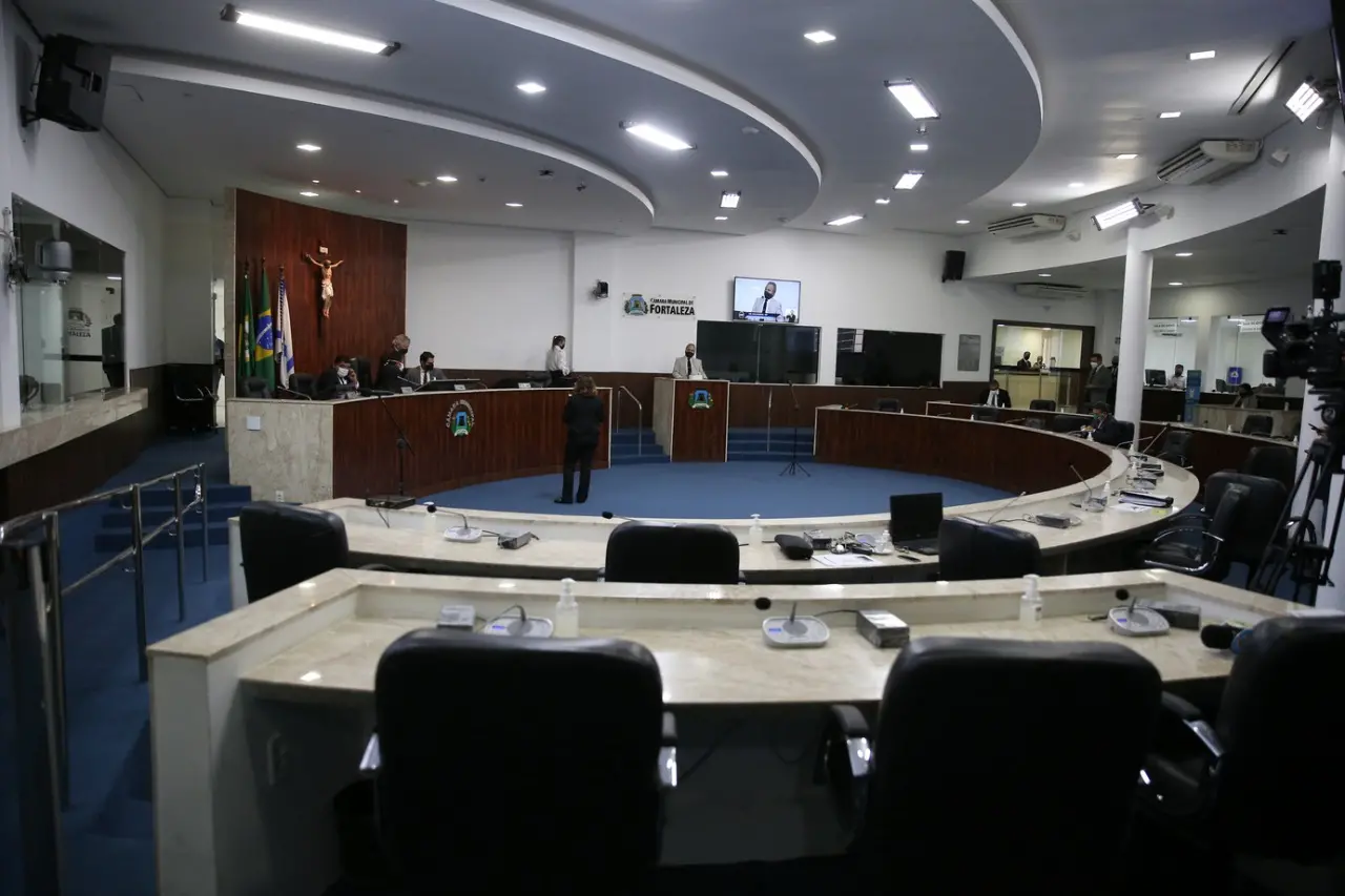 Esta é uma imagem da Câmara Municipal de Fortaleza