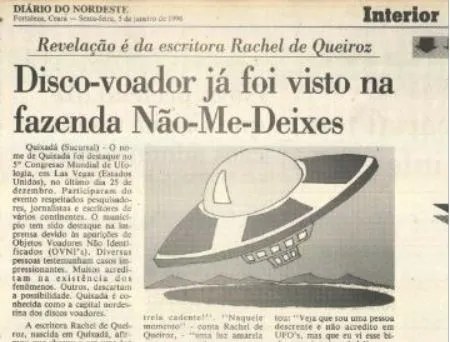 Edição do Diário do Nordeste na década de 1990