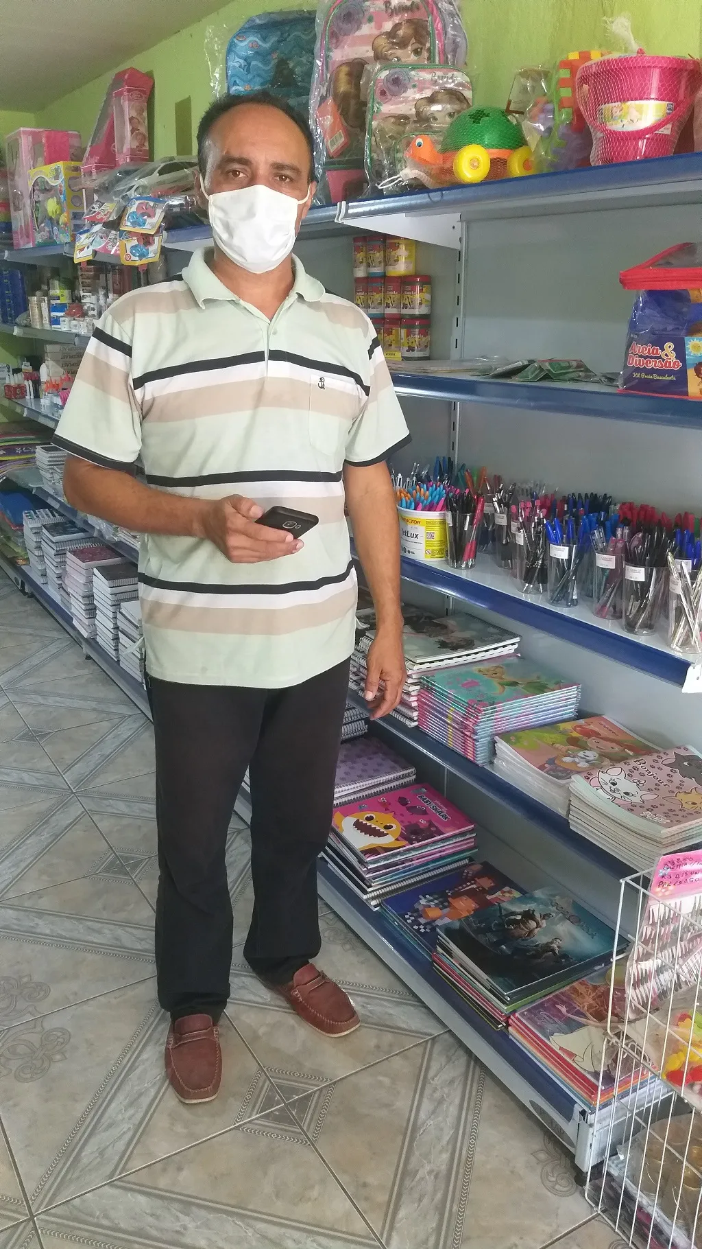 Morador do município de Cruz, Clairton Freitas realizou cursos para auxiliar na gestão do negócio.
