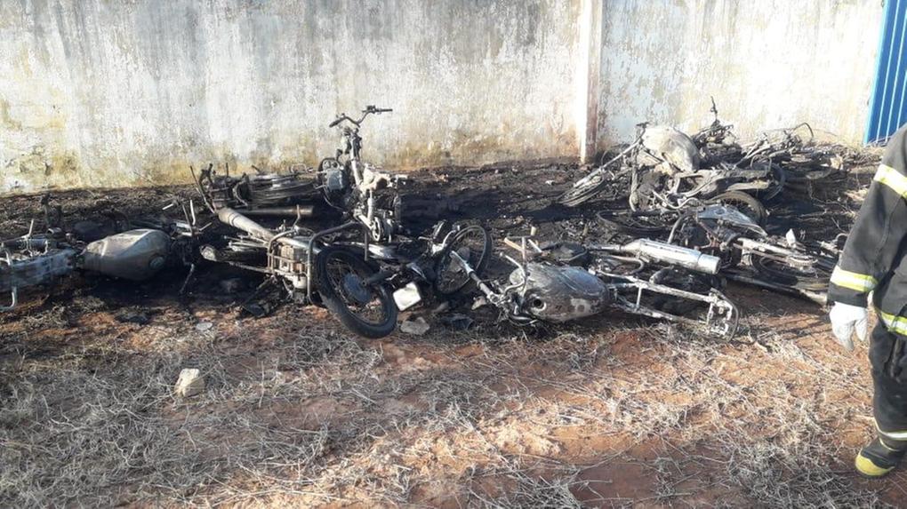 Incêndio do Demutran de Caririaçu foi causado por dois garotos, afirma a polícia