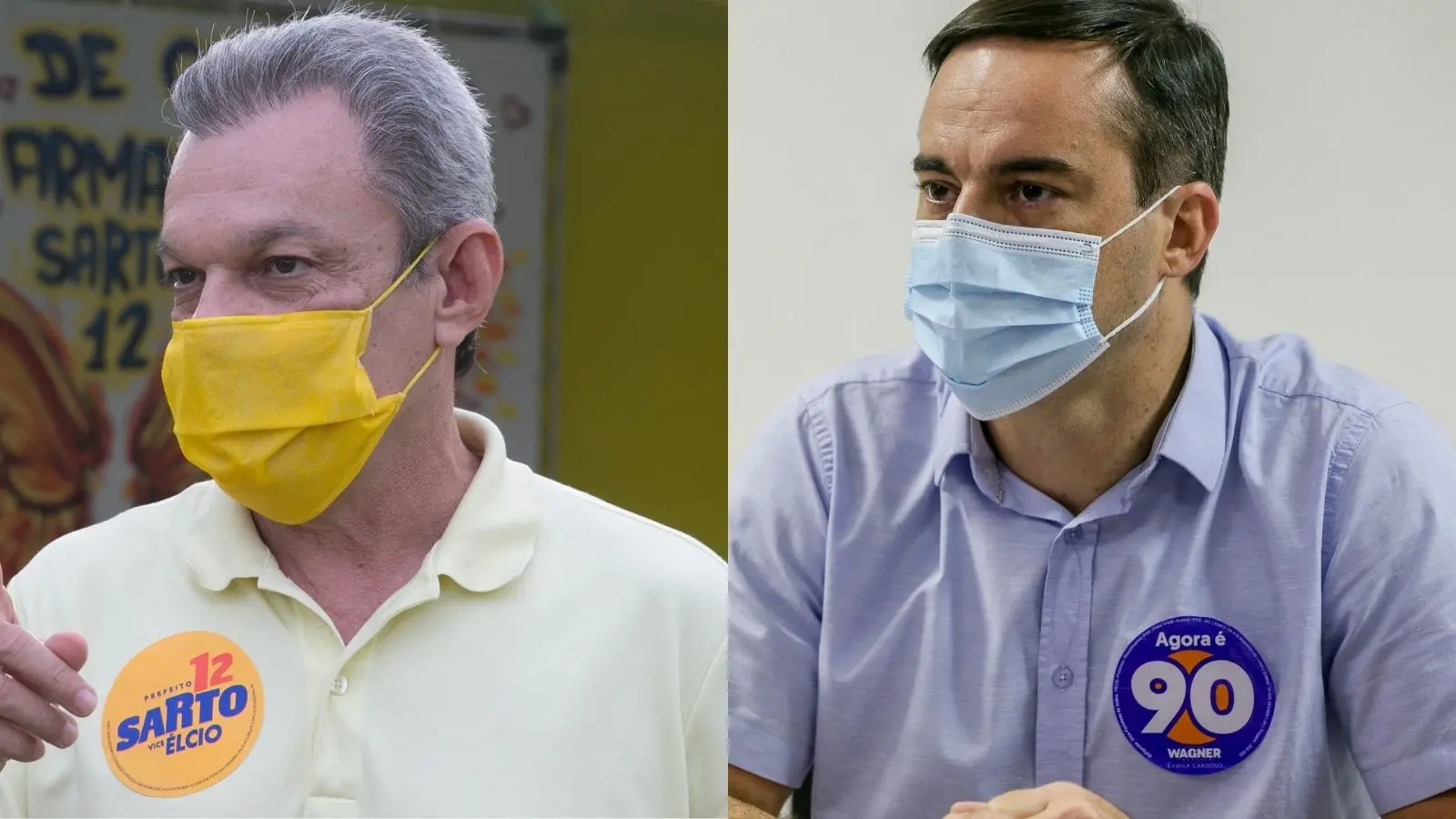 Sarto e Capitão Wagner disputam o segundo turno em Fortaleza