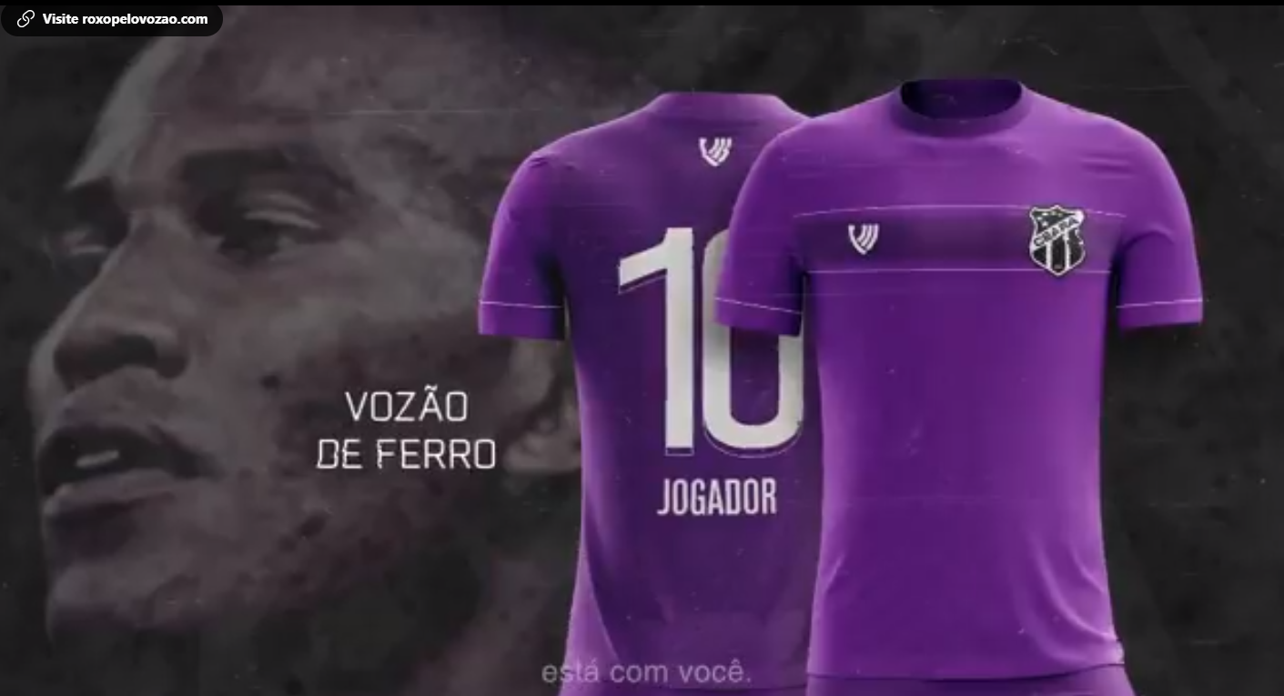 camisa roxo pelo vozao