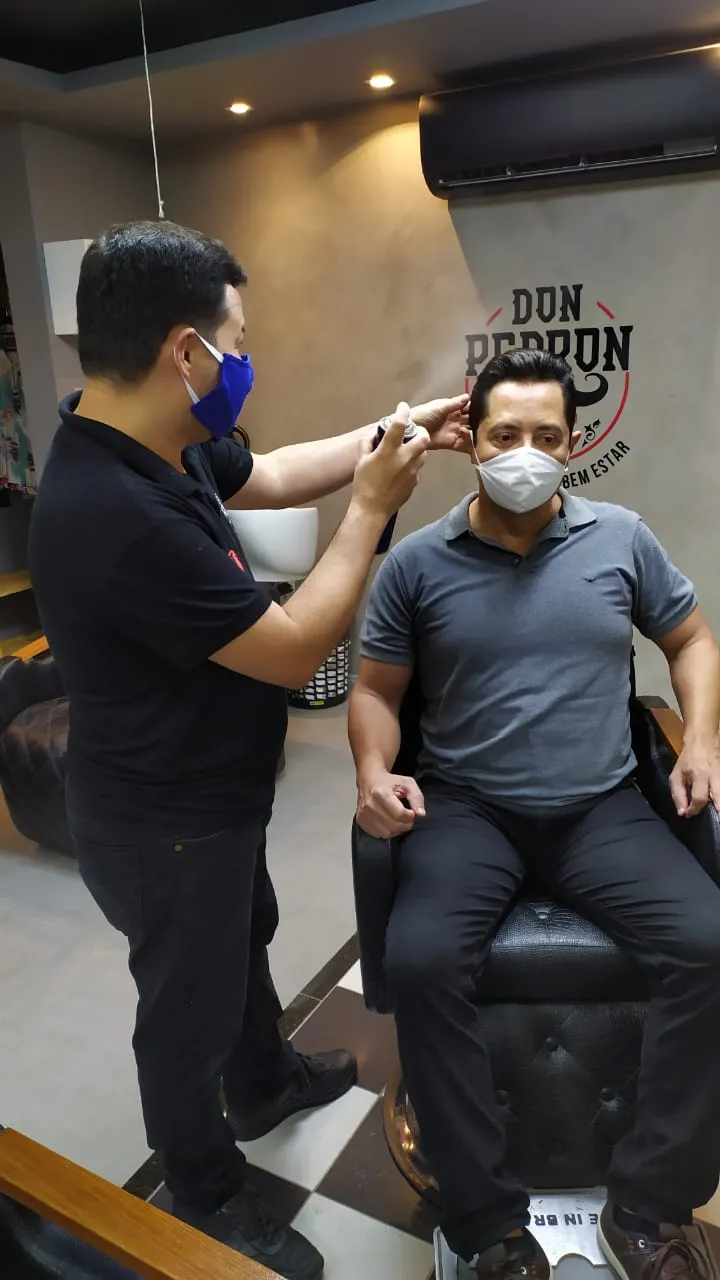 Com consultoria especializada, Don Pedron Barbearia trouxe os clientes de volta com segurança.
