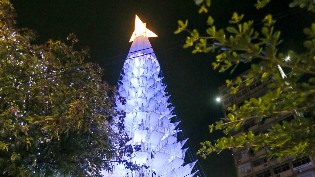 Luzes das árvores natalinas do Ceará Natal de Luz iluminam a Praça do  Ferreira - Metro - Diário do Nordeste