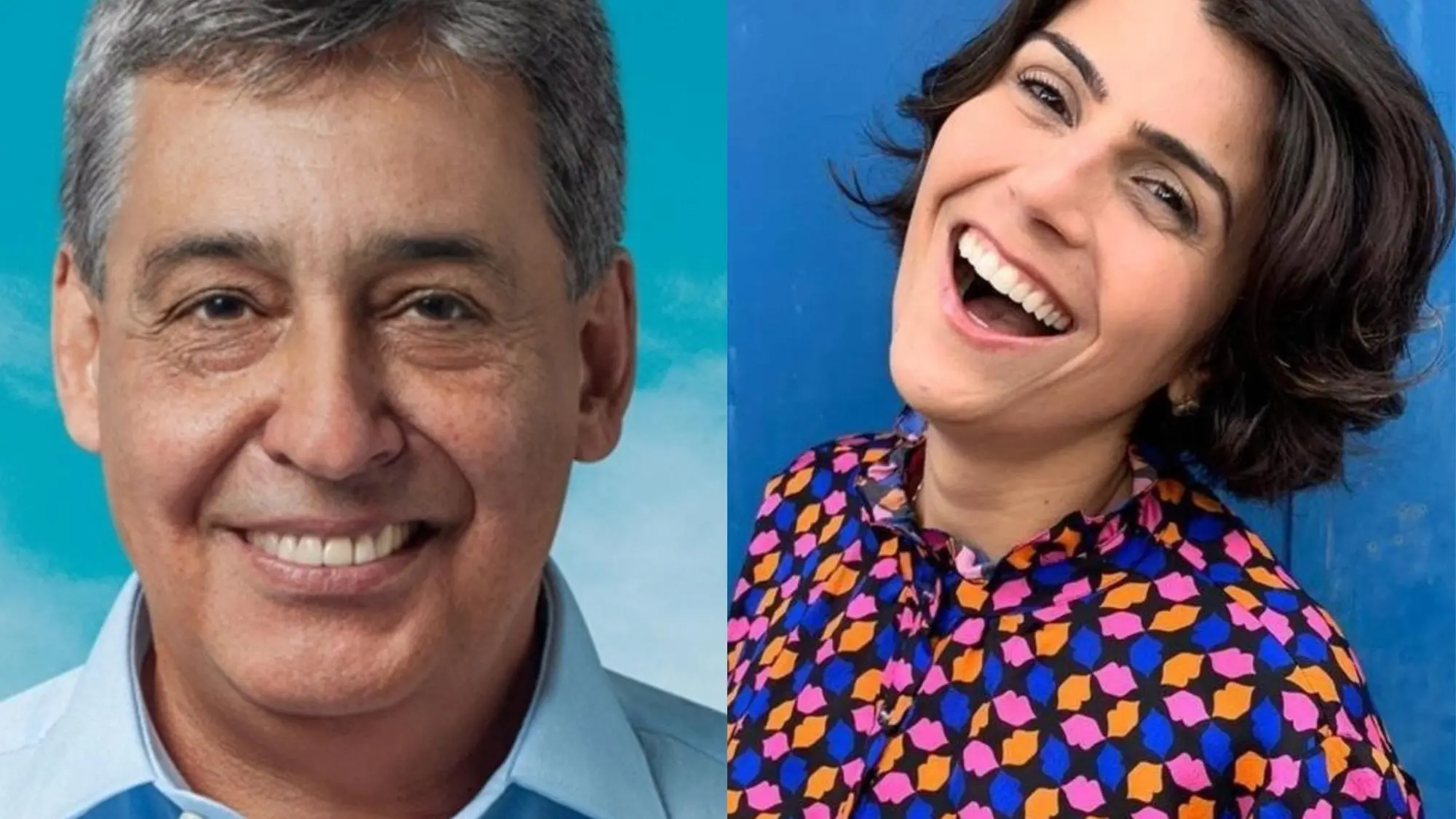 Candidatos Manuela DÁvila (PCdoB) e Sebastião Melo (MDB) será acirrada