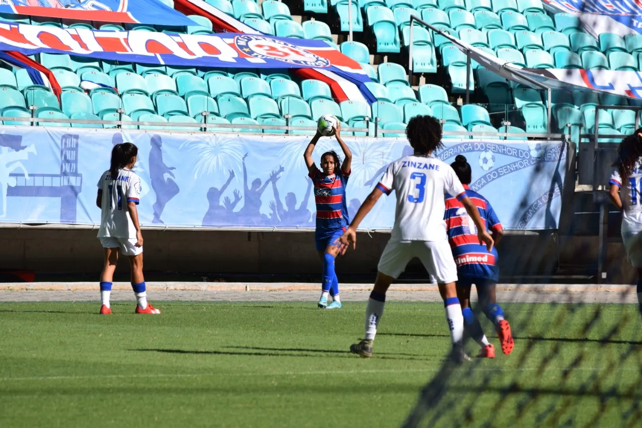 O Fortaleza foi partida disputada no primeiro tempo, mas foi superado pelo Bahia