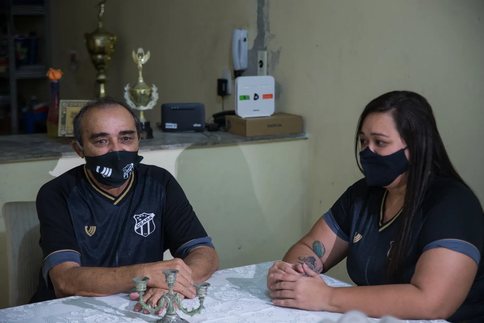 A paixão de Francisco Antônio pelo Ceará também foi repassada para a filha Ana Luiza