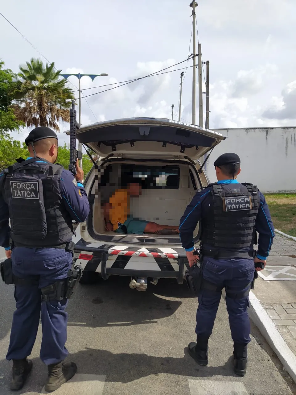 Suspeito foi encaminhado para a Delegacia de Capturas, no Centro de Fortaleza