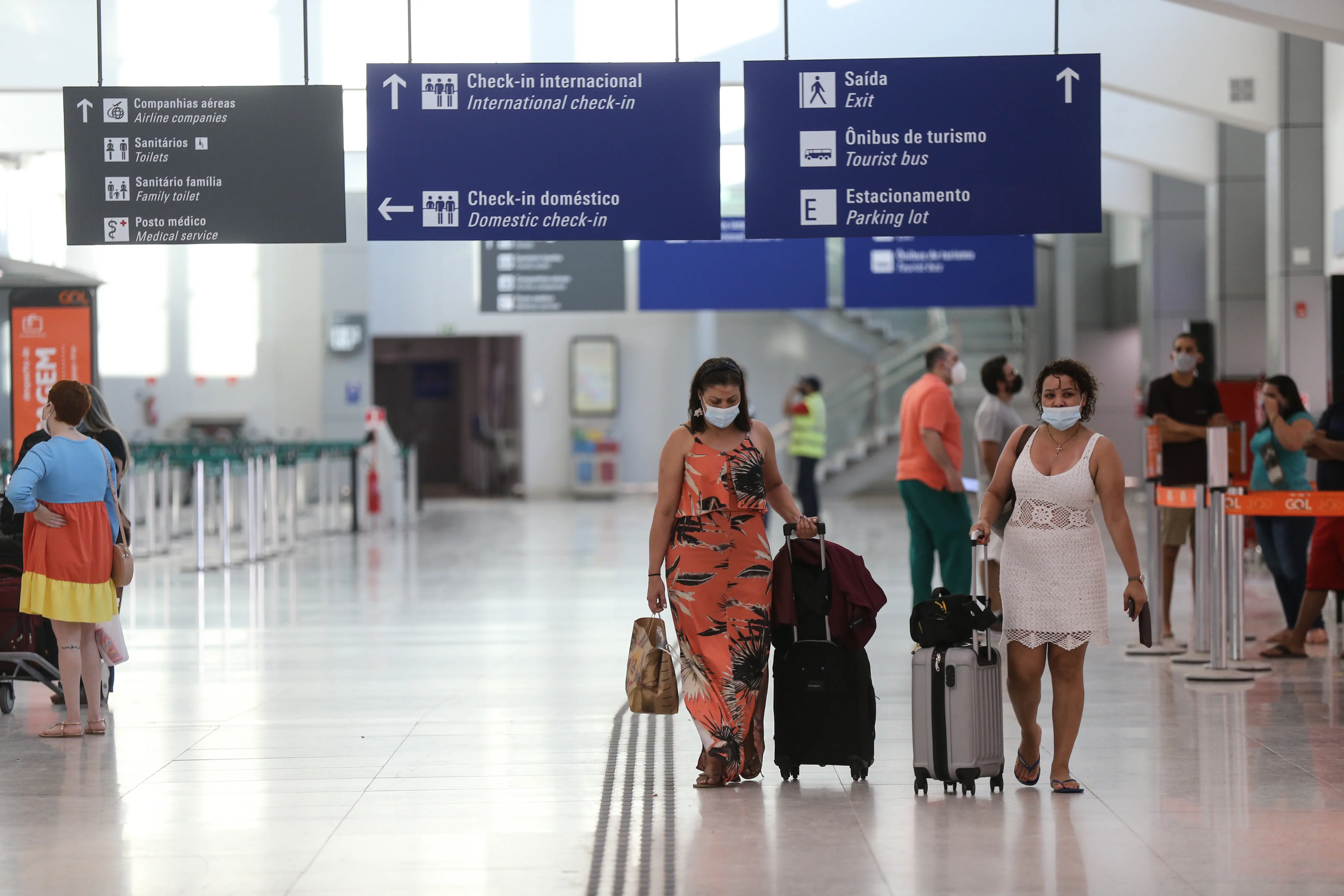 Esta é uma imagem do aeroporto de Fortaleza