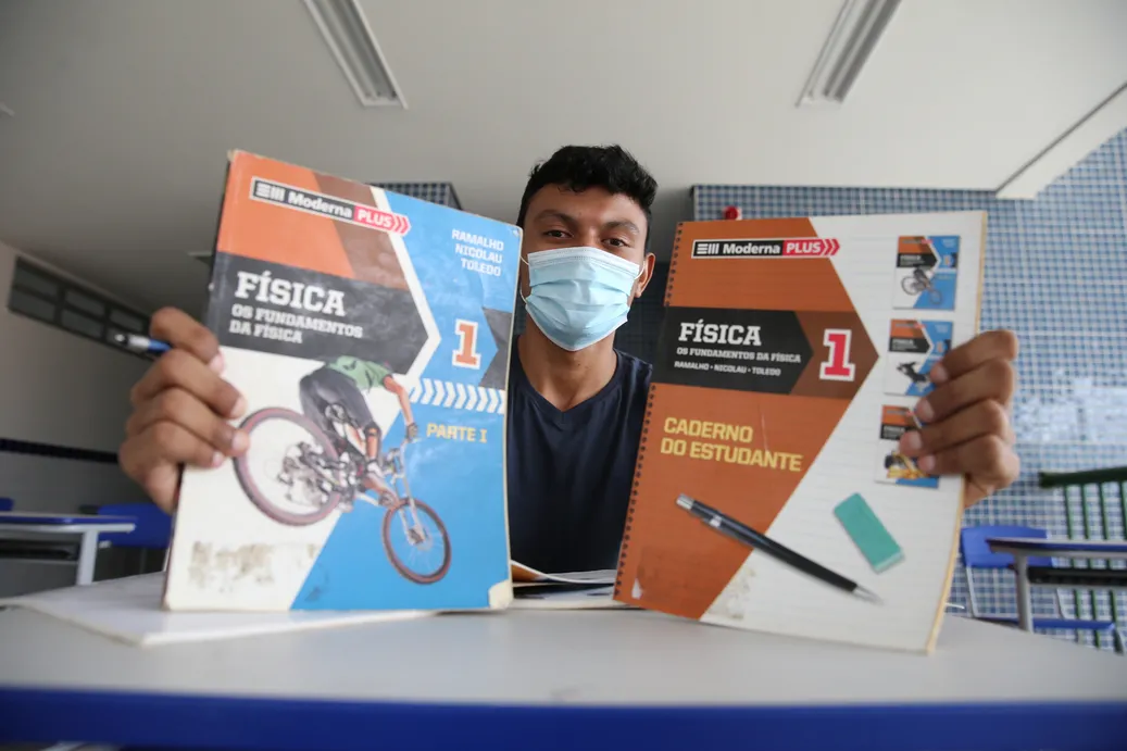 Leon Lima fez a inscrição, mas se sente inseguro para fazer a prova