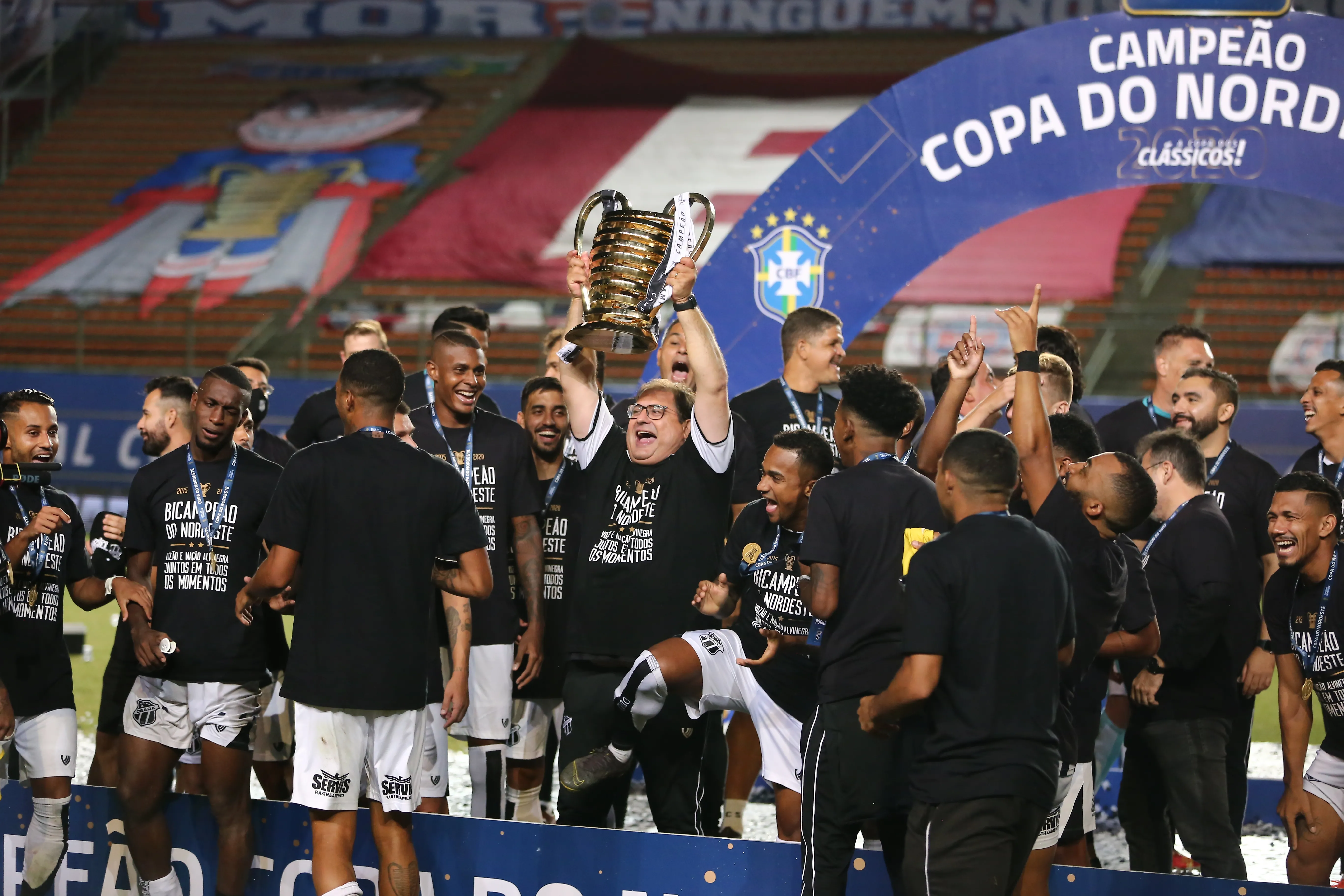 O Ceará foi campeão invicto da Copa do Nordeste em 2020, o 2º título do clube no torneio