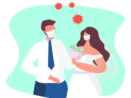 Nem a pandemia impediu que noivos e noivas casassem de papel passado no Ceará