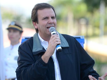 Paes toma posse para o terceiro mandato de prefeito do Rio de Janeiro