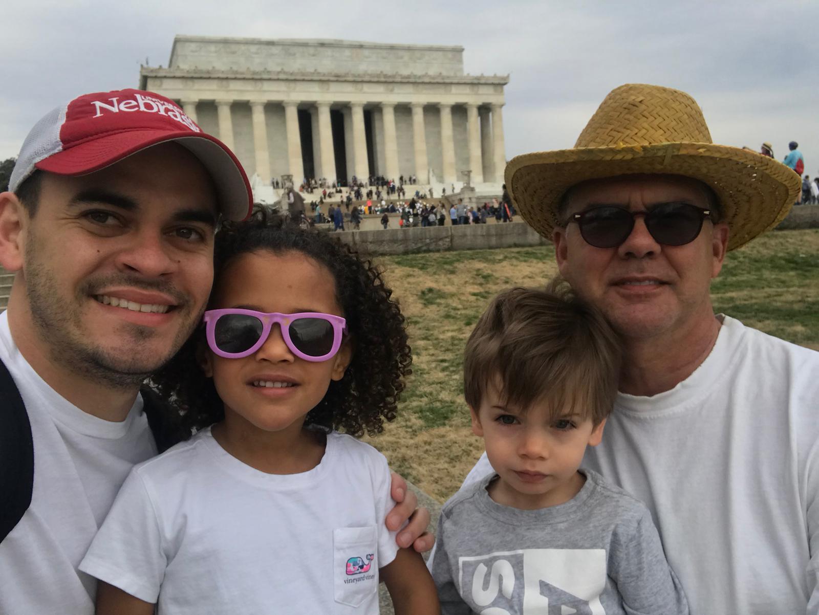 Cearense no mundo, cearense natural de Fortaleza na capital dos EUA