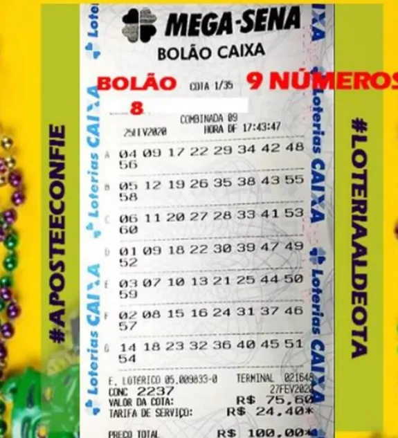 Aposta realizada na loteria cearense premiou 35 apostadores de um bolão em fevereiro de 2020