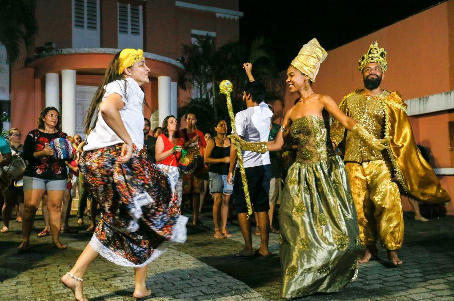 Ensaio do Maracatu Solar