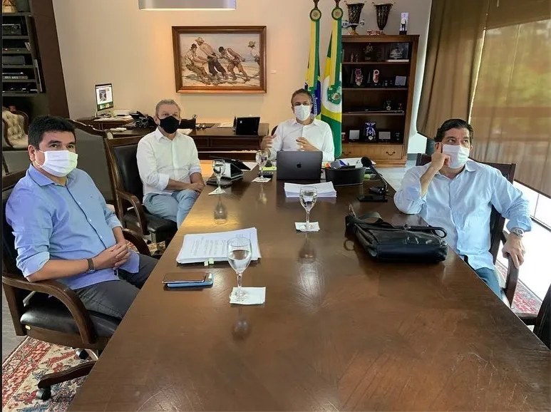Reunião do Comitê que delibera sobre o Decreto Estadual relativo à pandemia