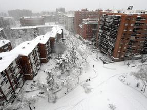 Nevasca na Espanha