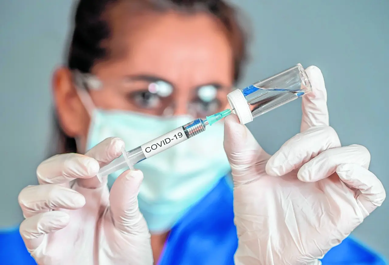 Esta é uma imagem de Covid-19