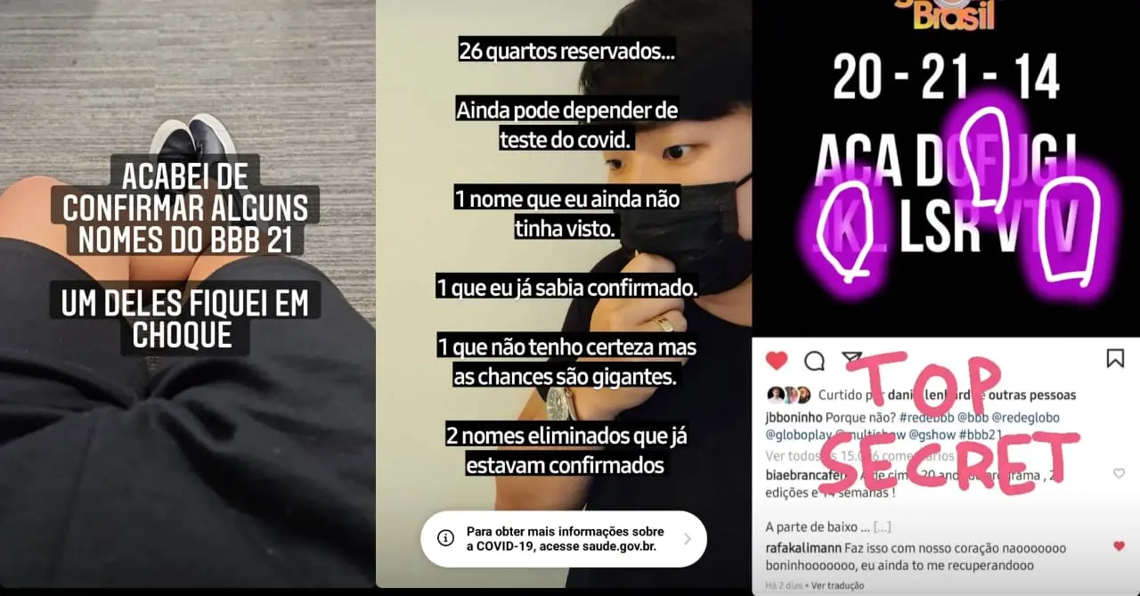 Ex-brother atiçou público desvendando enigma de Boninho, diretor do programa