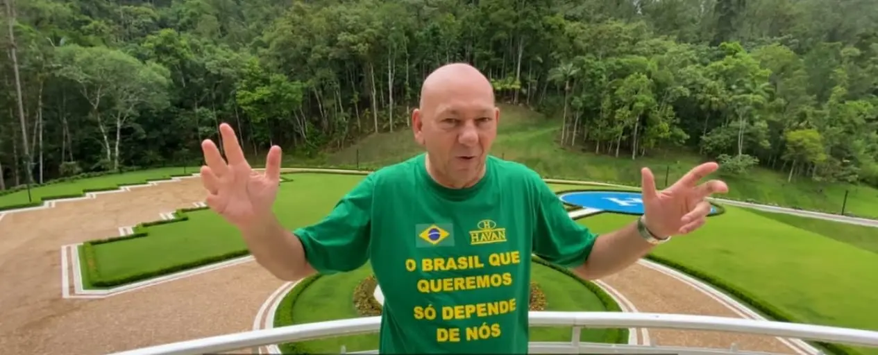 Empresário foi internado  em Hospital no Morumbi (SP).