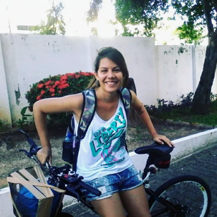 Frequentadora do Parque há quase 10 anos, a psicóloga Amanda Sales é a favor da restrição pontual na circulação de bicicletas