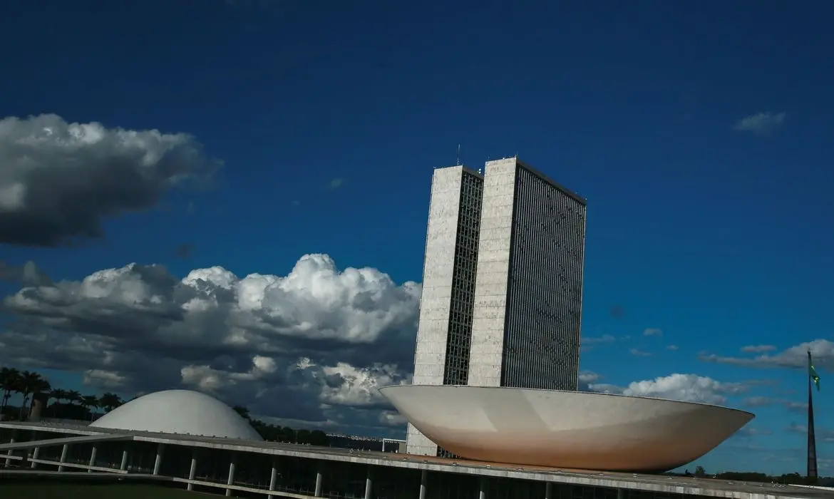 Esta imagem mostra o prédio do Senado Federal em Brasília