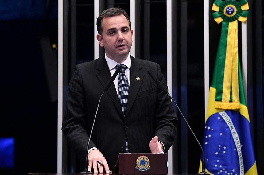 Rodrigo Pacheco  novo presidente do Senado