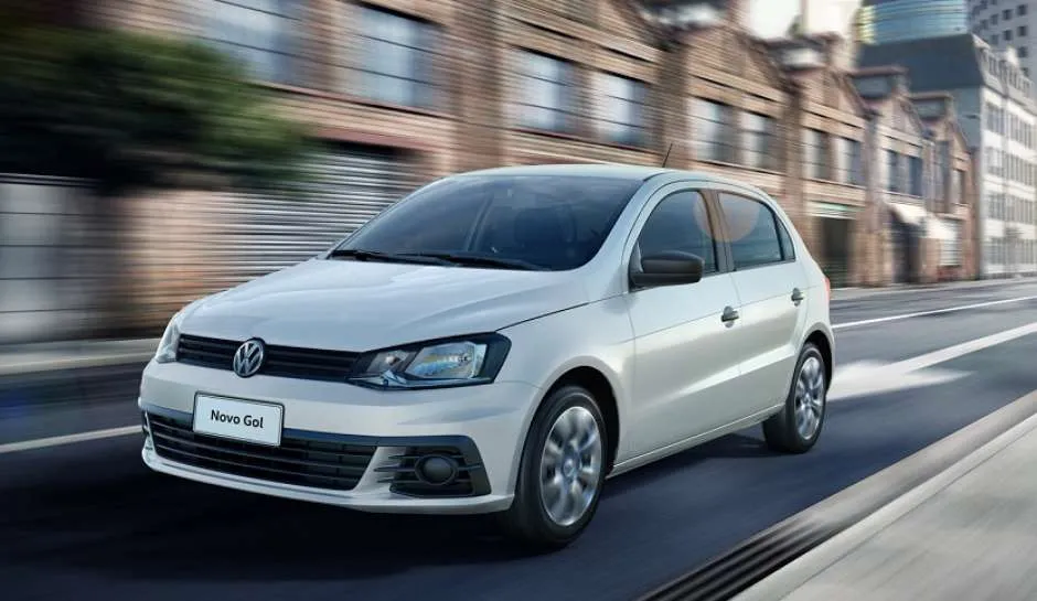 Volkswagen Gol aparece em 5º lugar