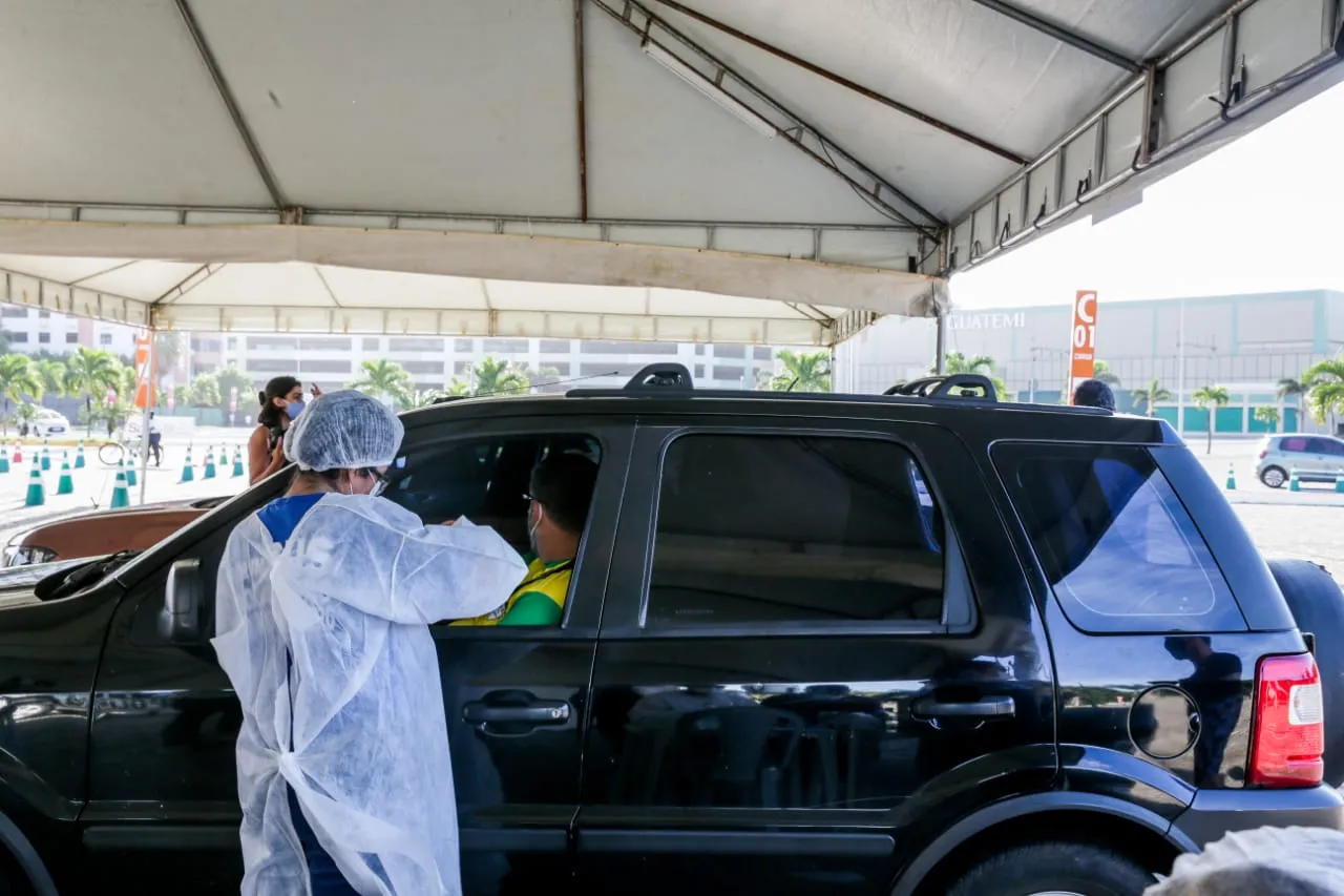A lista com nomes dos pacientes agendados no drive-thru serão disponibilizadas no site da Sesa todos os dias