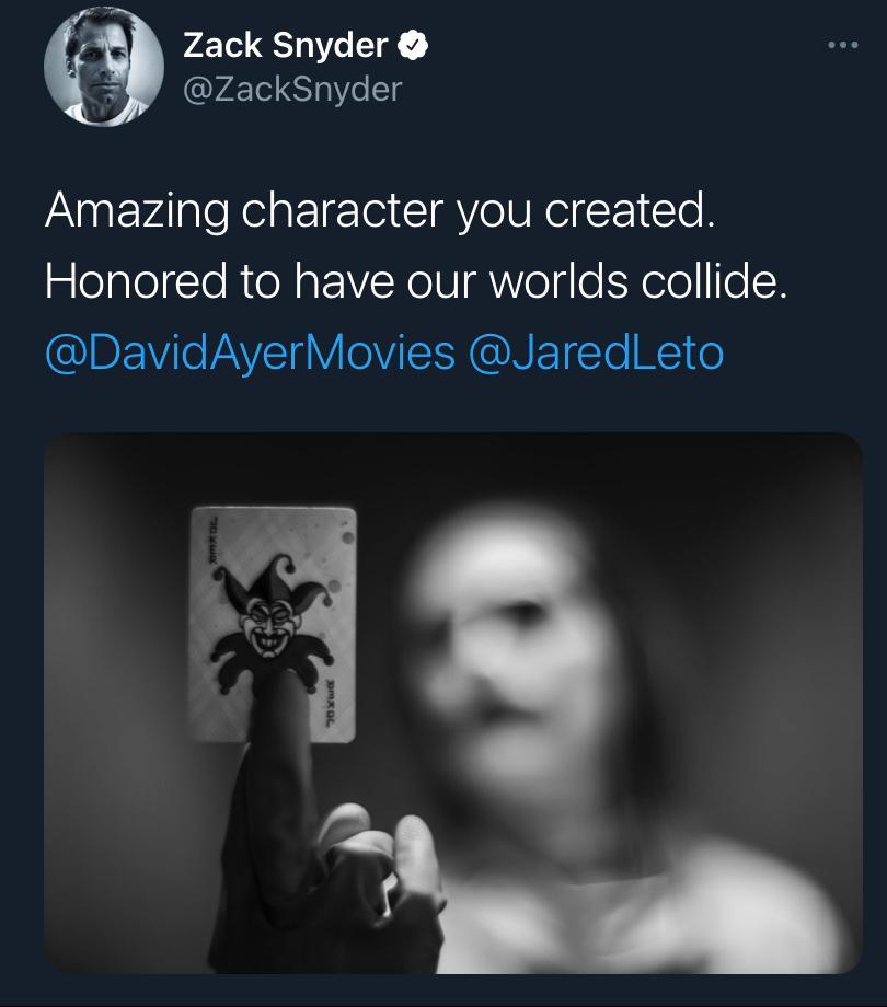 Twitter de Zack Snyder