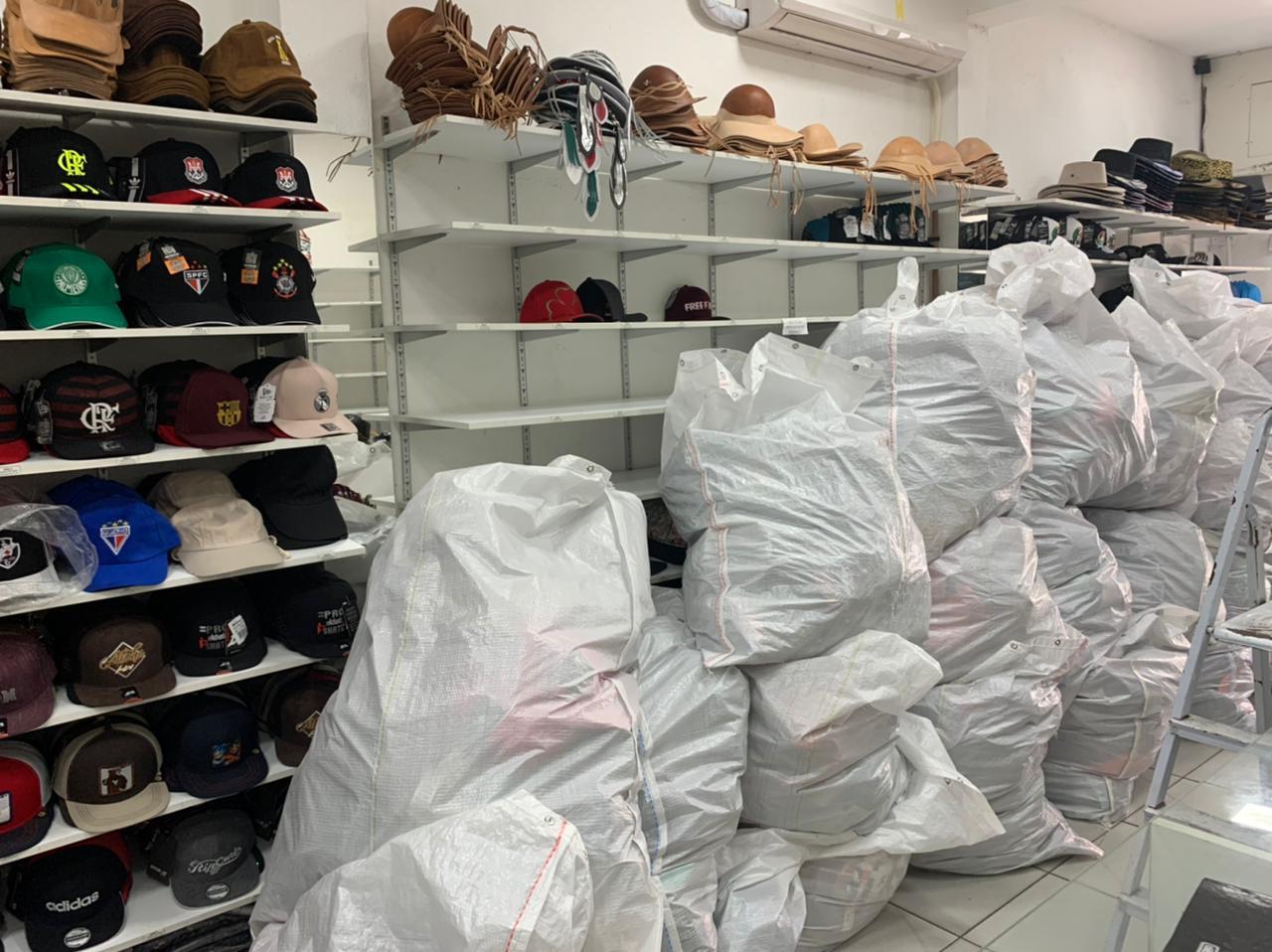 produtos apreendidos/apreensão da Receita/mercadorias falsas/produtos falsos