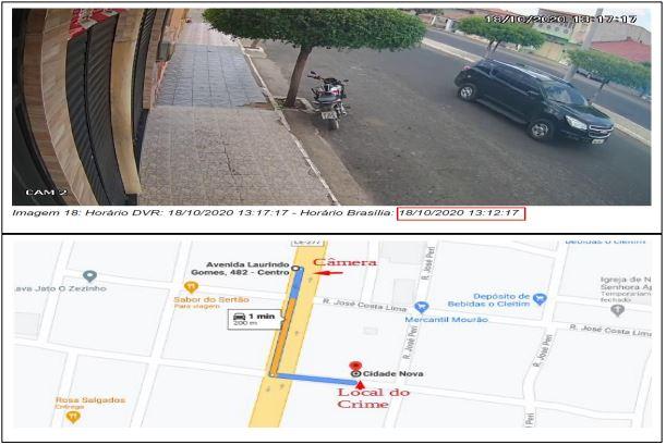 Três PMs estavam em serviço e utilizavam uma viatura descaracterizada modelo Chevrolet Trailblazer de cor preta, que teria dado apoio à ação criminosa