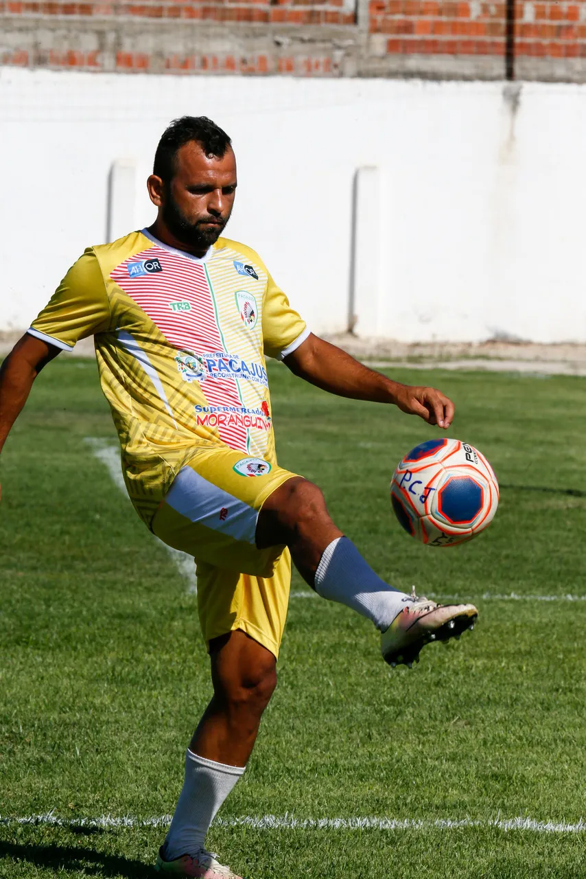 O meia Diego Palhinha é um dos mais experientes do time do Pacajus para o Estadual